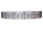 etichete textile 25x35mm 1000 etichete - 1 rola