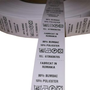 Role de etichete textile 25x30mm 1000 etichete - 1 rola orizontal