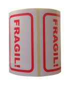 Role de etichete pentru colete fragile, 100x65mm, 1000 etichete in rola - o rola verticala 2