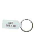 Etichete pentru bijuterii  AUR 585 14K 63mm x 13mm - inel