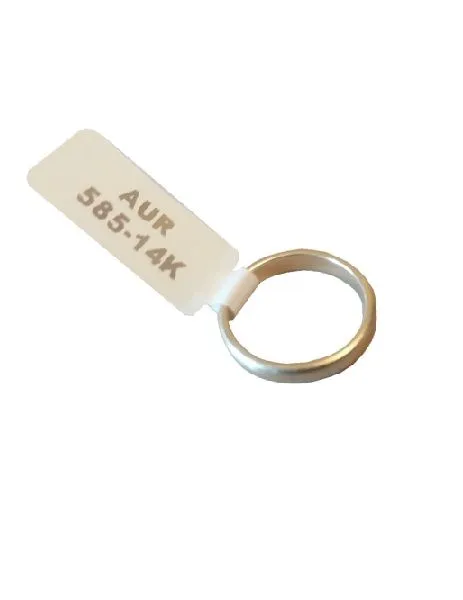 Etichete pentru bijuterii  AUR 585 14K 63mm x 13mm - inel 2