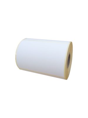 O poza cu o rola de etichete termice autoadezive de dimensiuni 73x51 mm, cu 300 etichete. Etichetele sunt albe, cu un adeziv permanent.